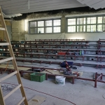 Hörsaal - Innenansicht im Rohbau